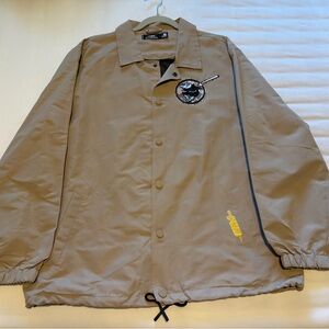 New Pro Standard WAG designed Padres Tan Jacket Sz L. No tags